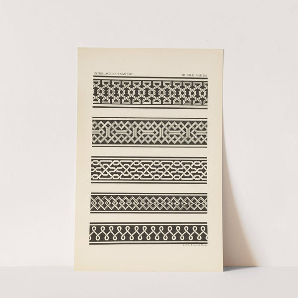 Outlines of ornament in the leading styles Pl.09 by George Ashdown Audsley