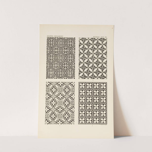 Outlines of ornament in the leading styles Pl.36 by George Ashdown Audsley