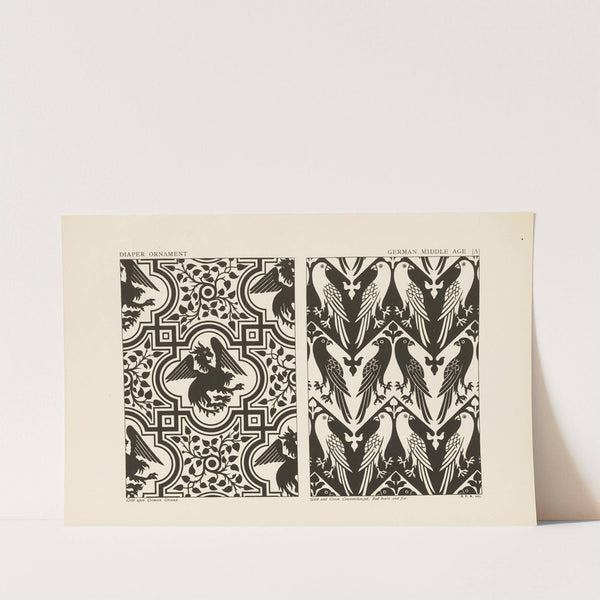 Outlines of ornament in the leading styles Pl.41 by George Ashdown Audsley