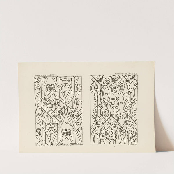 Outlines of ornament in the leading styles Pl.46 by George Ashdown Audsley