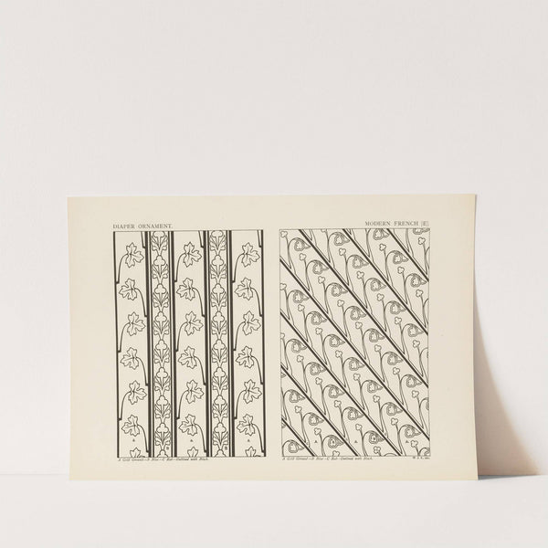 Outlines of ornament in the leading styles Pl.47 by George Ashdown Audsley