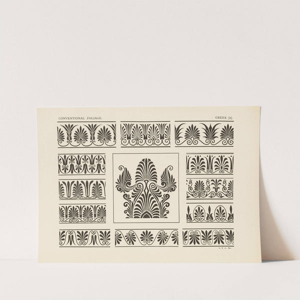 Outlines of ornament in the leading styles Pl.50 by George Ashdown Audsley