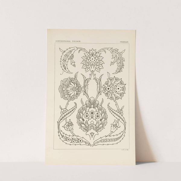 Outlines of ornament in the leading styles Pl.51 by George Ashdown Audsley