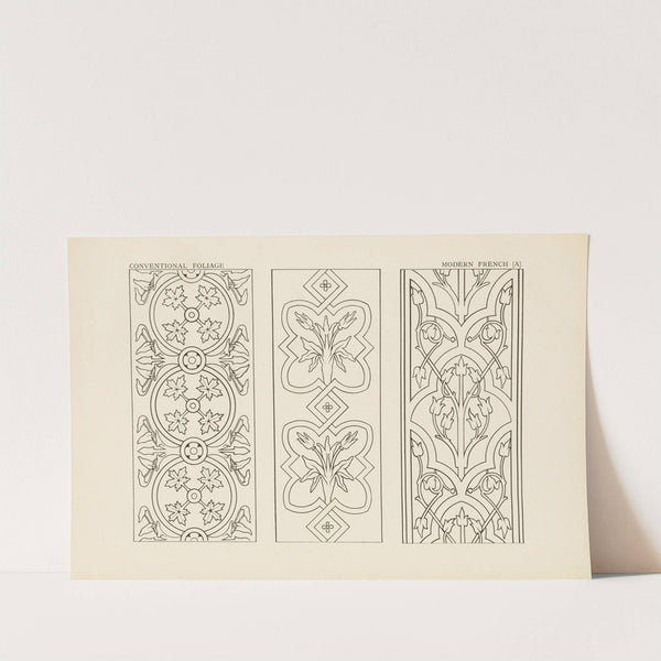 Outlines of ornament in the leading styles Pl.56 by George Ashdown Audsley