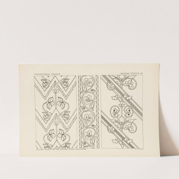 Outlines of ornament in the leading styles Pl.57 by George Ashdown Audsley