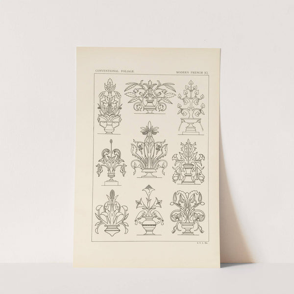 Outlines of ornament in the leading styles Pl.58 by George Ashdown Audsley