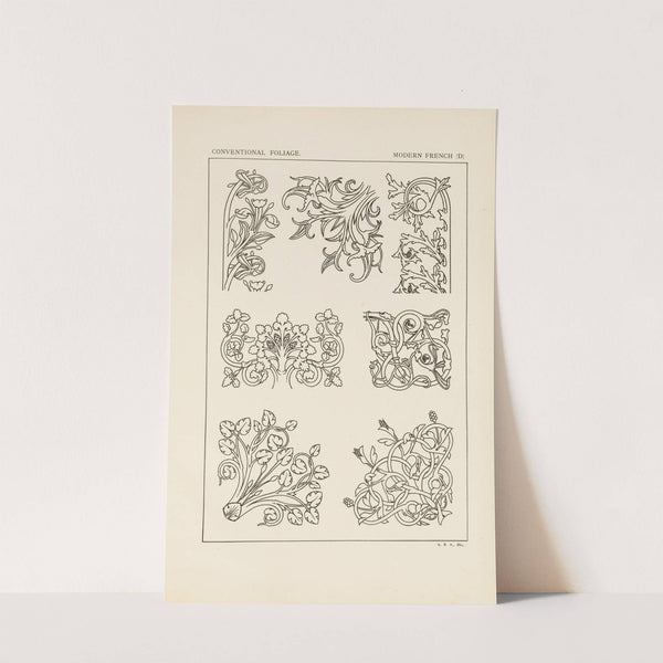 Outlines of ornament in the leading styles Pl.59 by George Ashdown Audsley