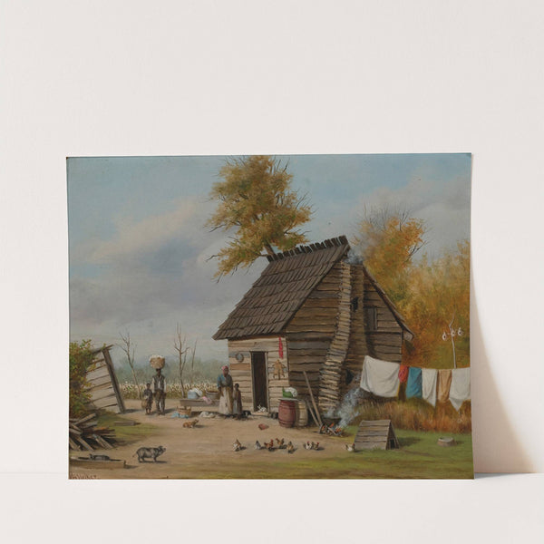 Outside The Cabin by William Aiken Walker