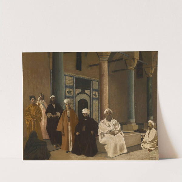 Outside the privy chamber, Topkapi palace, Istanbul by Gustave Cluseret