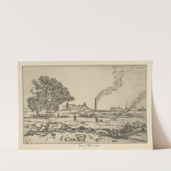 Outskirts of Boston (1900-1925) by Ernest Haskell