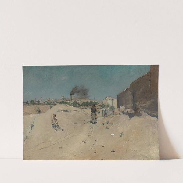 Outskirts of Madrid (1882) by William Merritt Chase