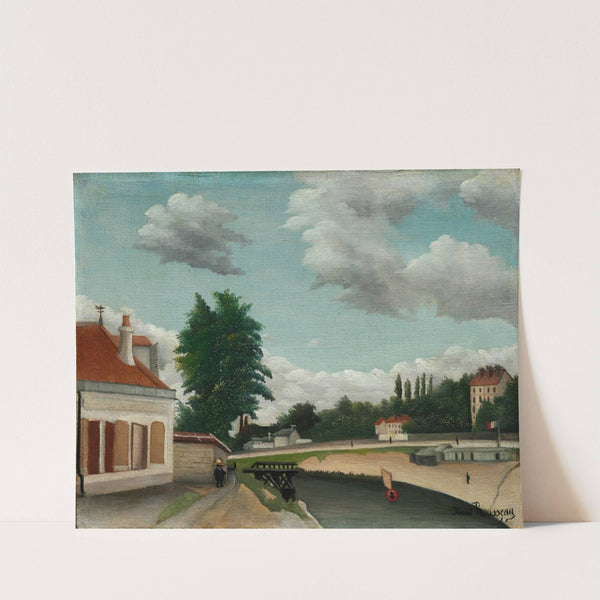 Outskirts of Paris by Henri Rousseau