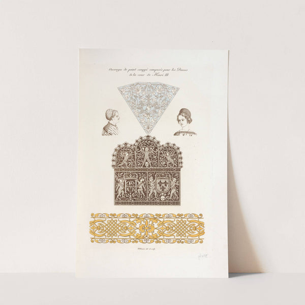 Ouvrages de point couppé composés pour les dames de la cour de Henri III by Nicolas Xavier Willemin