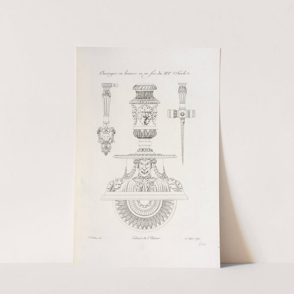 Ouvrages en bronze et en fer, du XVIe. siècle. by Nicolas Xavier Willemin