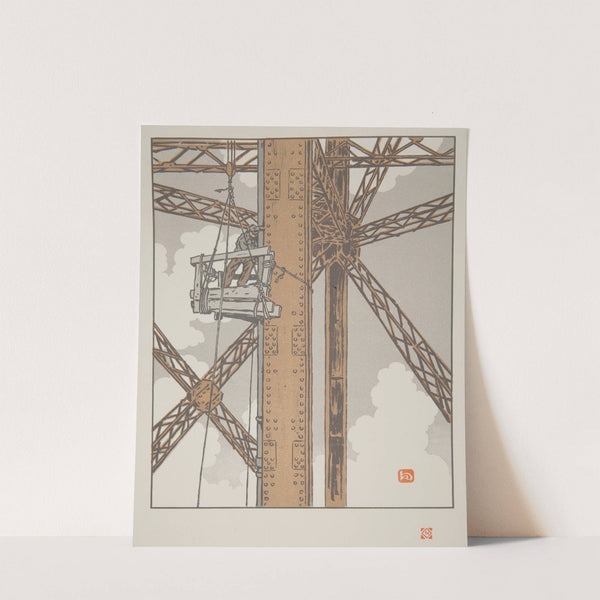 Ouvrier plombier dans la Tour (1902) by Henri Rivière