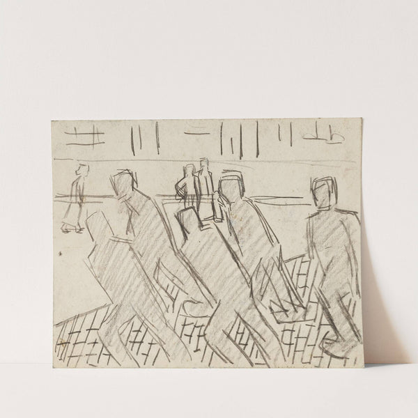 Ouvriers (1915) by Jean Brusselmans