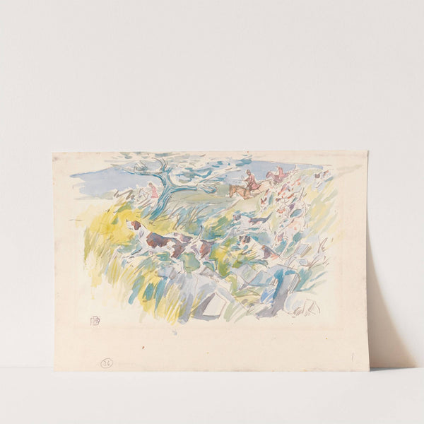 Over the Bank, Exmoor by Robert Polhill Bevan