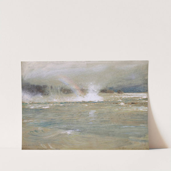 Over the Horseshoe Fall, Niagara (1912) by Albert Goodwin