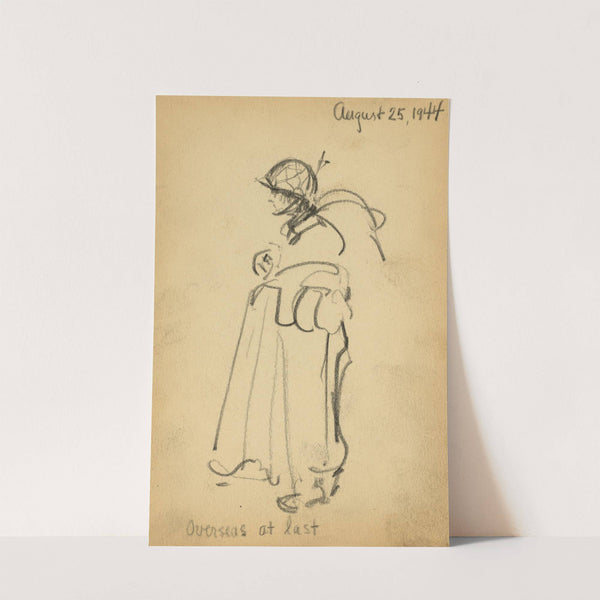 Overseas at last by Victor Alfred Lundy