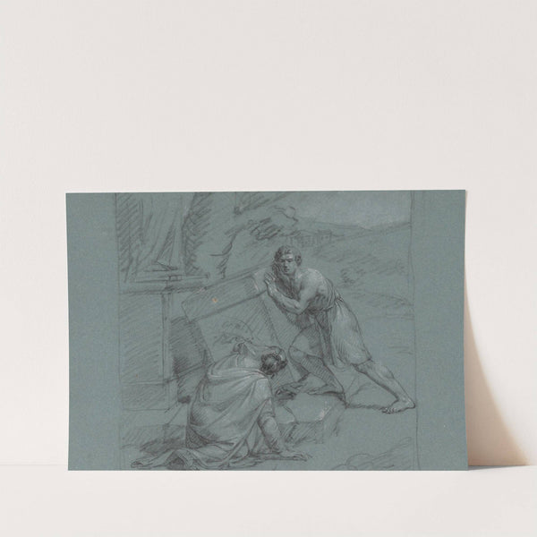 Overturning the Sacrificial Table by Jean Antoine Verschaeren