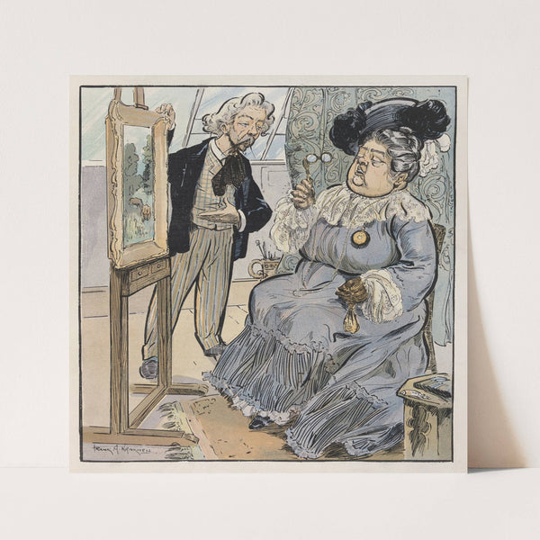 Overworked (1903) by Frank Arthur Nankivell