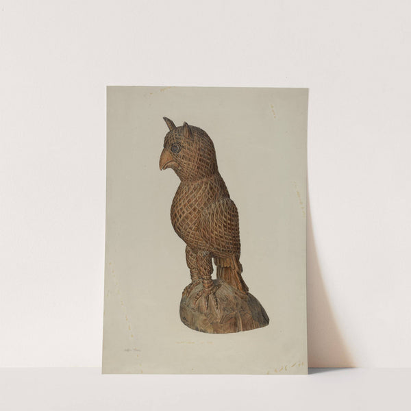 Owl (c. 1942) by Hester Duany