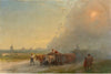 Ox-Carts In The Ukrainian Steppe