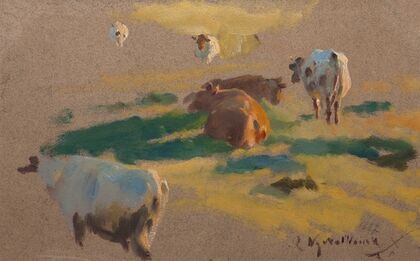 Oxen Grazing (1887)