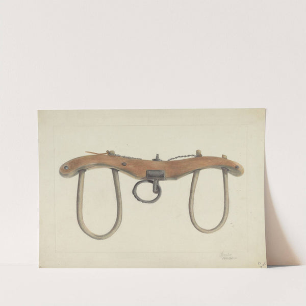 Oxen Yoke by Cornelius Frazier