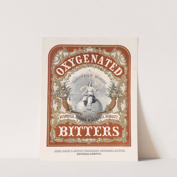 Oxygenated bitters. A sovereign remedy for fever & ague, dyspepsia, asthma & general debility by Tappan & Bradford's Lith.