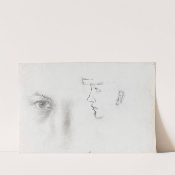 Øye; ansikt by Ludvig Karsten