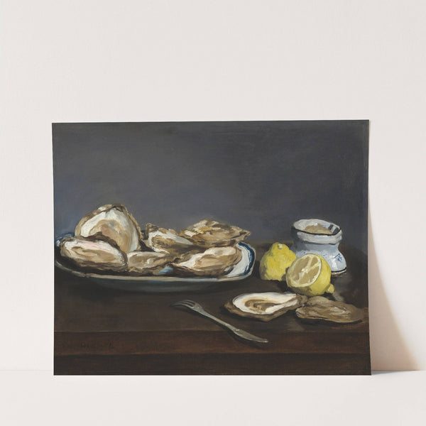 Oysters (1862) by Édouard Manet