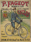 P. Fageot. Cycles, 1ère marque française. Lyon (1895)