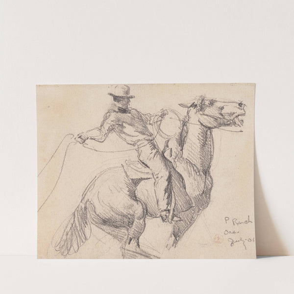 P. Ranch, Oregon by Maynard Dixon