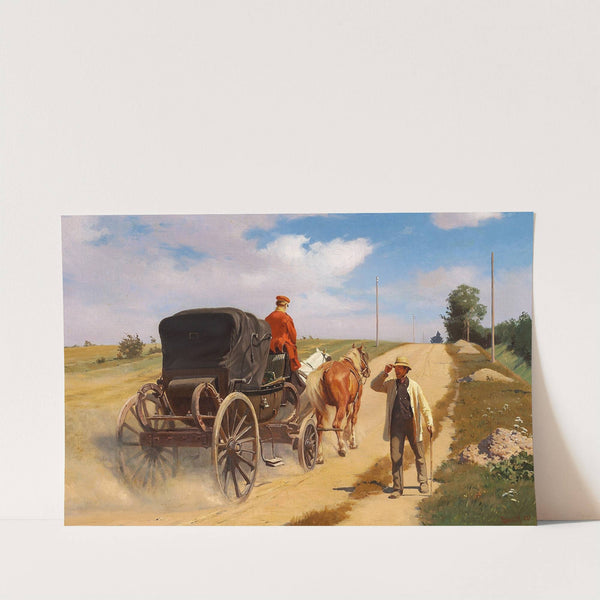 På en landevej by Frants Henningsen