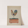 Pa. German Bellows Toy Rooster by John Fisk