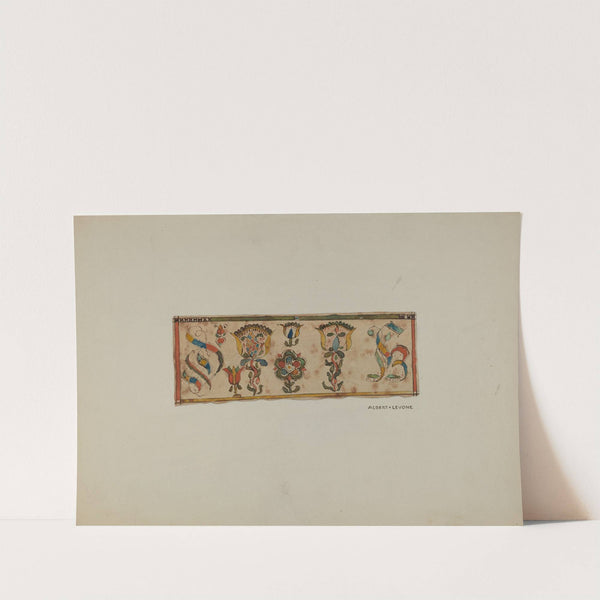 Pa. German Book Marker by Albert Levone