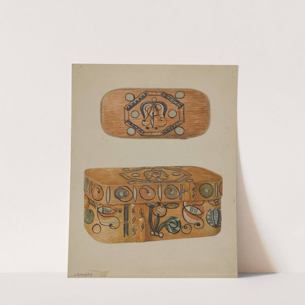 Pa. German Box by Joseph Rothenberg