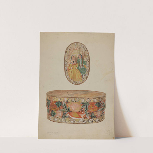 Pa. German Bride's Box by Jessica Price