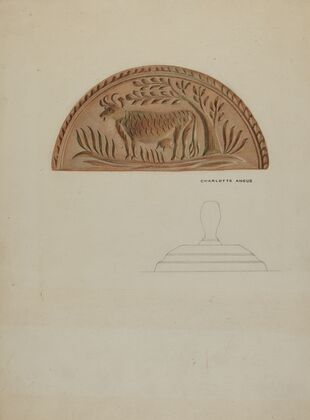 Pa. German Butter Mold