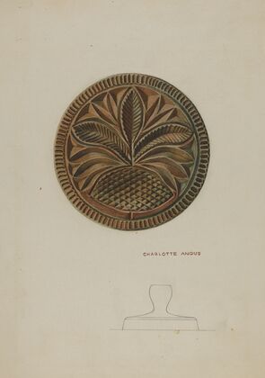 Pa. German Butter Mold