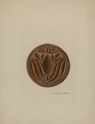 Pa. German Butter Mold