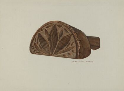Pa. German Butter Mold