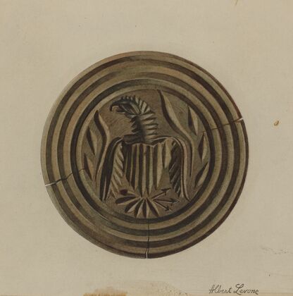 Pa. German Butter Mold