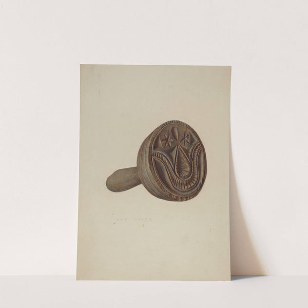 Pa. German Butter Mold by Roy Weber