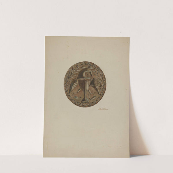 Pa. German Butter Mold by Albert Levone