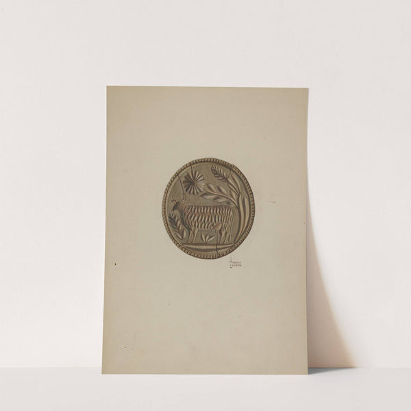 Pa. German Butter Mold by Albert Levone