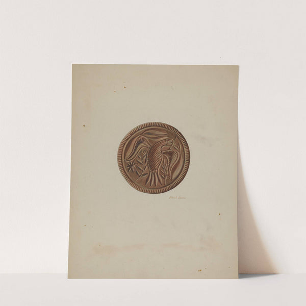 Pa. German Butter Mold by Albert Levone