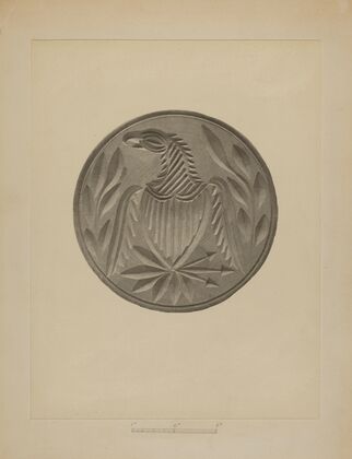Pa. German Butter Stamp