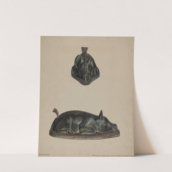 Pa. German Cake Mold by Walter Hochstrasser